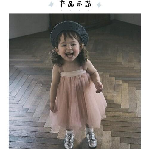 2020 new summer Girls Kids Boys Mesh dress comfortable cute baby Clothes Children Clothing