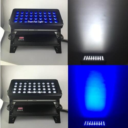 4pcs stage wash led city color 36x10w/15w/18w waterproof led wall wash light led rgbw/rgbwa/rgbwa uv