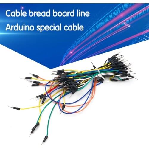 65pcs*10=650pcs Jump Wire New Solderless Flexible Breadboard Jumper wires Cables for-Arduino High quality
