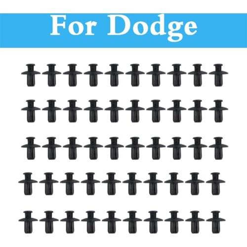 8mm Car Plastic Rivet Fasteners Bumper Mudguard Expansion Clips For Dodge Durango Avenger Caliber Challenger Dart Charger