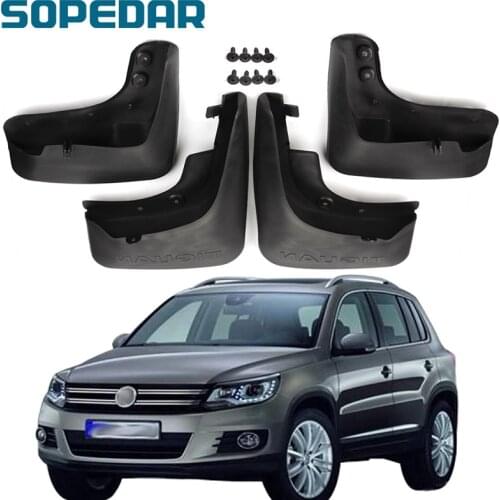 SOPEDAR Car Mudguards Tiguan 2013-2016 For VW Car Fender Accessories Splash Guard Paneling
