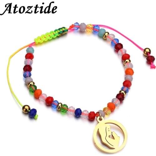 Браслеты из бисера Atoztide China At AliExpress
