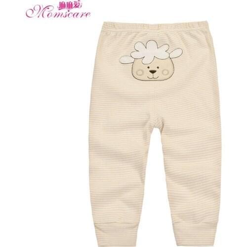 Colorful cotton autumn pants new boys and girls spring and autumn summer trousers baby big PP open file baby romper