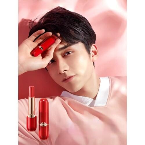 CY CARSLAN Water Kiss Lipstick Lip Balm Moisturizing Tomato Red Pepper Color Free Shipping