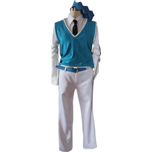 JoJos Bizarre Adventure Rohan Kishibe Cosplay Costume Full Set
