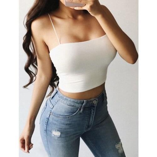 Hot Fashion Women Sexy Tops Summer Comfortable Camis Lingerie Casual Tank Tops Sleeveless Crop Top Camisole For Women Mujer