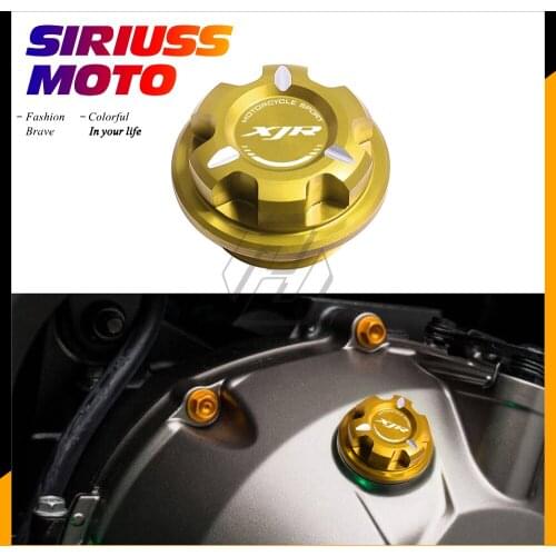Motorcycle Engine Oil Cap Bolt Screw Filler Cover Case for Yamaha XJR1200 XJR 1200 1994-1996