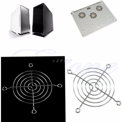 New Sale Metal 80mm PC Chrome Wire Fan grill / Cover / Guard Protector