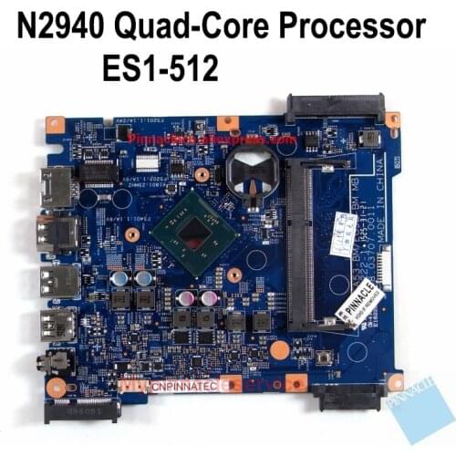 NBMRW11003 N2940 Motherboard for Acer Aspire ES1-512 Extensa 2508 Packard Bell Easynote TG71-BM Gateway NE512 14222-1