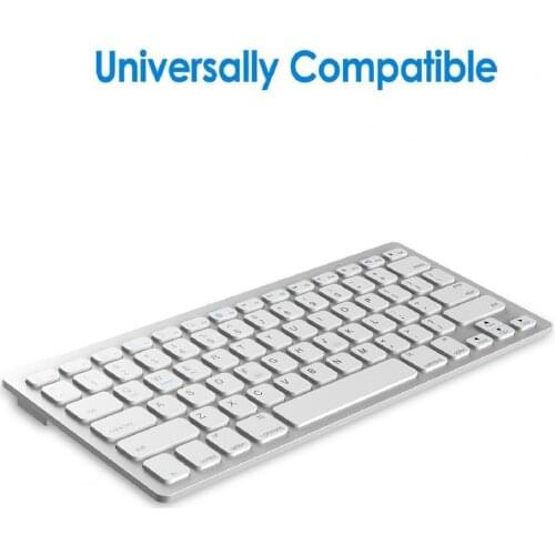 New X5 Bluetooth Wireless Keyboard Spanish German Russian French Korean Arabic Soft Touch Fingerboard Tablet PC Keyboard