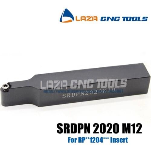 SRDPN2020K12 Indexable External turning tool holder,arc-shaped Turning Cutter,SRDPN CNC Lathe tool Holder ball tool for RPMT1204
