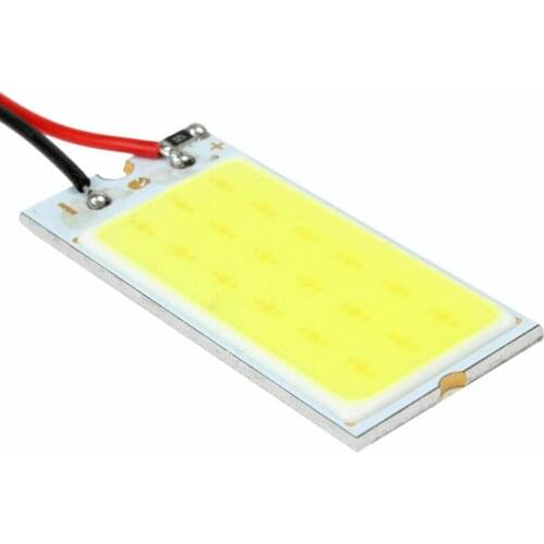 T10 LED Panel Lights 12V Accessories Bulb COB Car Dome Interior Parts Replacement