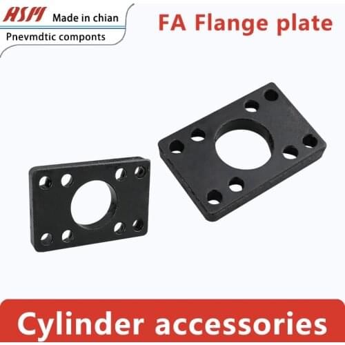 The FA Flange Plate Of Pneumatic Cylinder Fittings Is Used To Install SC Diameter 32/40/50/63/80/100/125/160/200/250/320