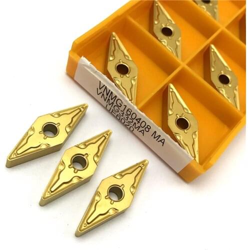VNMG160408 MA UE6020 high quality External Turning Tool carbide inserts metal lathe tools Steel processing CNC Cutting tool