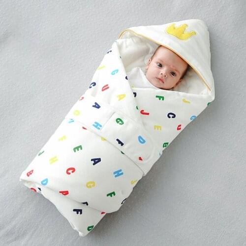 Babies Winter Sleeping Bags Newborn Baby Cocoon Swaddle Wrap Envelope Baby Blanket Swaddling Wrap Sleepsack