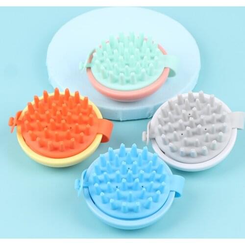 1pc Scalp Shampoo Massage Brush Washing Shower Hair Comb Head Meridian Massage Comb
