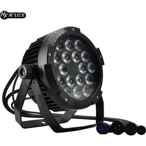 18x18w IP65 Waterproof Led Par Light RGBWA UV 6in1 Led Wall Washer Outdoor Dj Par Light Stage Light