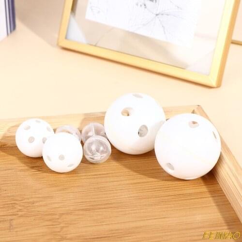 30Pcs/100Pcs Squeaker Rattle Ball Noise Generator Insert Dog Chew Plush Toy Multi-specification Plush Toy Accessories