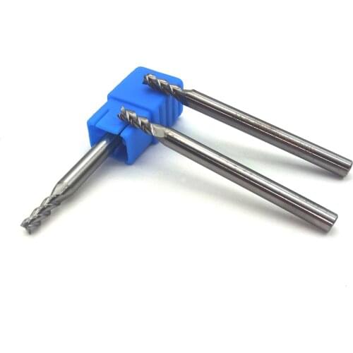 4mm Alloy Coating Tungsten Steel Tool By Aluminum Cnc Maching 3 Blade Endmills Top Milling Cutter Wood Milling Cutter