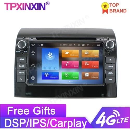 64G Android 10.0 For Fiat Ducato 2006+ Car DVD Stereo Multimedia Car Radio Stereo Multimedia Player Radio Tape Recorder Headunit