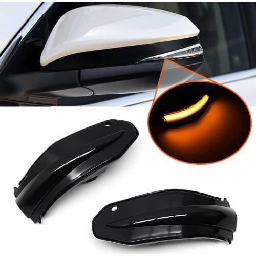 Car Lights Rear View Dynamic Turn Signal Light LED Side Mirror Blinker Lamp For Toyota Harrier Venza XU80 2021