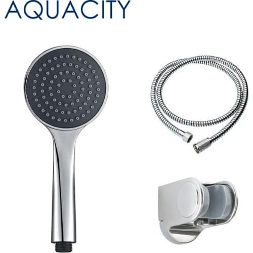 Free Shipping ABS Plastic pressure shower bath shower with Shower Hose for bathroom Handheld Shower