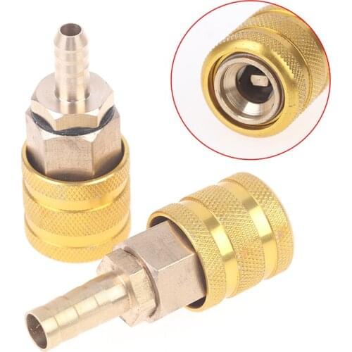 6mm 8mm Quick Connect Air Fittings 1/4" NPT Thickened Inflatable Joint