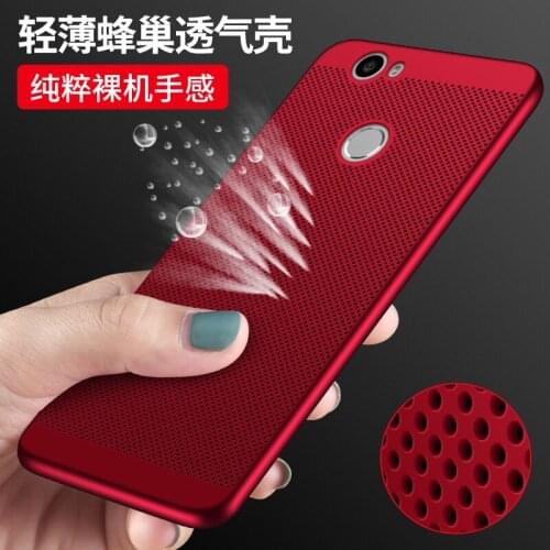 For Huawei Nova case,Full Coverage Protector Summer heat dissipation breathable Matte Hard PC Fitted Case for huawei nova case