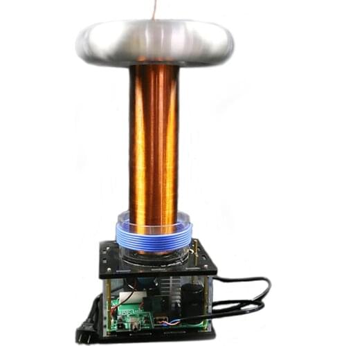 Tesla electric coil, induction arc music Tesla coil, large DIY product, pulse high voltage and high power