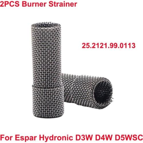 2pcs/lot FeCrAl Diesel Car Heater Burner Filters Strainers 25.2121.99.0113 For Eberspacher Espar Hydronic D3W D4W D5W Z SC