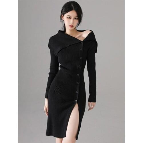 JANTSALINMO Fashionable Knitted Dresses