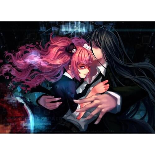 Painting Wall Art 5D Diamond Danganronpa Handmade Full Square Drill Japanese Game Embroidery Cross Stitch Picture Mosaic Gifts