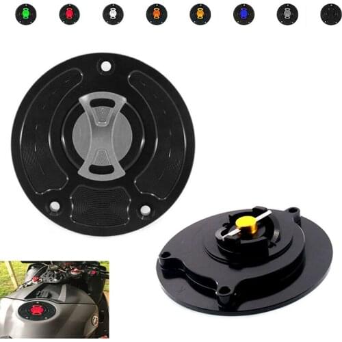 For KAWASAKI Z1000 Z750 Z800 ER650 ER 6N 6F Motorcycle CNC Fuel Tank Cap Gas Oil Tank Cover Petrol Cover