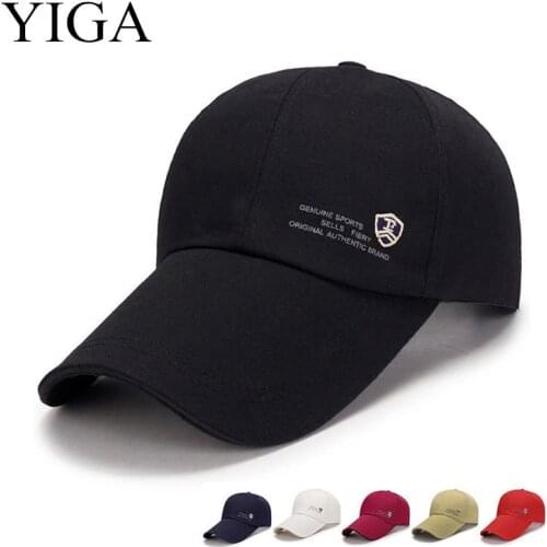 YIGA 2018 New Fashion Simple fashion baseball cap for Man Women wholesale
