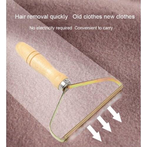 Portable Hair Ball Trimmer Hair Removal Device Clothing Sticky Hair Roller Lint Remover for Home Travel Clothes Fuzz Shaver