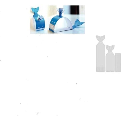 Fish Shark Metal Dies Cut Template for Embossing DIY Scrapbooking Paper Album Gift Cards Making New Stencil Craft Cuts