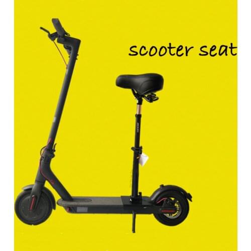 Electric Scooter Skateboard Seat Foldable Saddle for Xiaomi Mijia M365 Electric Scooter Chair Height Adjustable with Seat Bumper