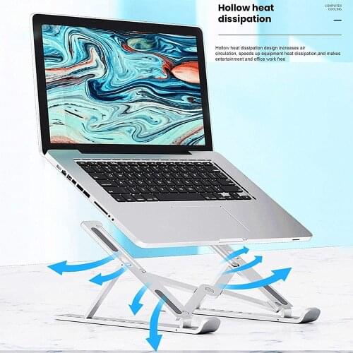 Foldable Laptop Stand Notebook Stand Portable Laptop Holder Tablet Stand Computer Support For MacBook Air Pro ipad