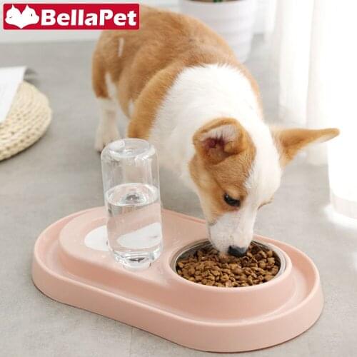 Dog Water Bowl for Dogs Feeder Cute Bottle Cat Feeder Bowl for Dog Accessories Portable Dog Drinker Pet Supplies Puppy Kitten