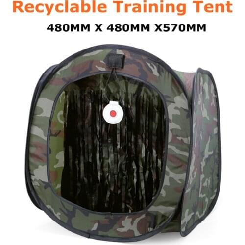 Tactical Shooting Target Tent Foldable Portable Camouflage Recycle Airsoft Ammo Paintball BB Bulle Target Training Box Case