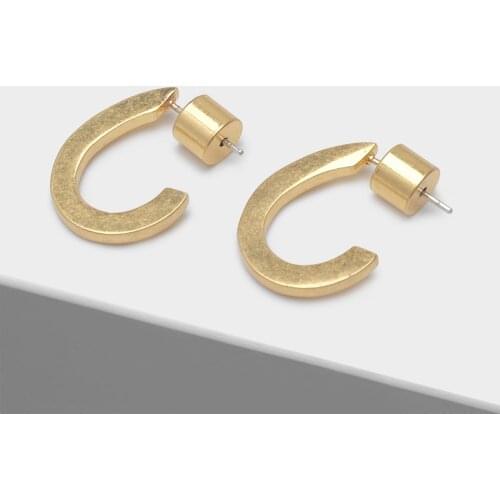 Amorita boutique geometry design drop earrings