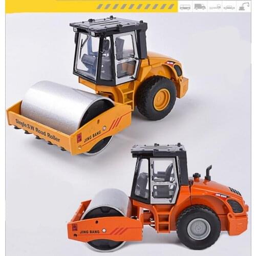 1:60 high simulation engineering vehicles,alloy single drum roller models toys,diecast metal collection model,free shipping