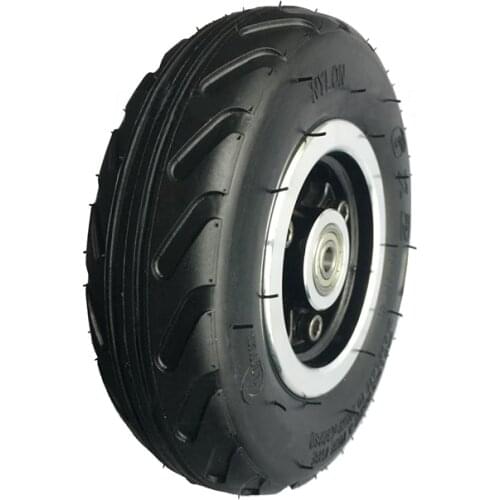 1pc 6X2 6inch inch Electric scooter Fast back Air tyre wheels 160mm diameter bearing set offroad skateboard wheels