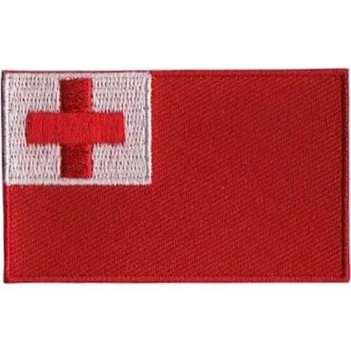 2.5",area over 80%,046,Tonga,100pcs/bag,MOQ50pcs,embroidery patch,merrow & flat broder,iron on backing,free shipping by Post