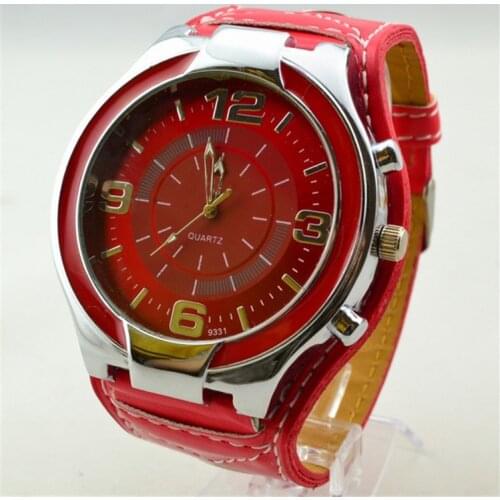 2019 Fashion Womage Top Brand Casual Men Clock Sport Wrist Watches Pu Leather Strap Quartz Watch Gentleman Big Dail Relogio