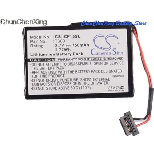 Cameron Sino 750mAh Battery T300 for NAVMAN F15, S45