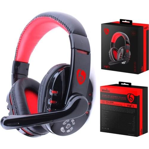 Wireless Bluetooth Headphone With Micphone Earphones Bass Music Headset For PS4 Play Station 4 Game PC Chat Computer