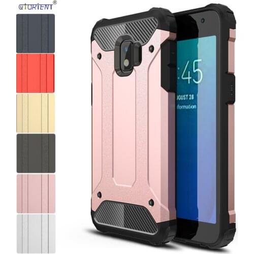 Bumper Case for Samsung Galaxy J2 Core J2 Pure Hybrid Shockproof Armor Back Cover J260 SM-J260F/DS SM-J260T1 Fitted Phone Cases