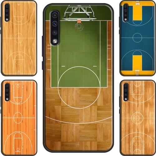 Basketball Court Case For Samsung S20 FE S21 Ultra Plus A12 A32 A42 A52 A72 A50 A70 A20S A20e A21S A51 A71