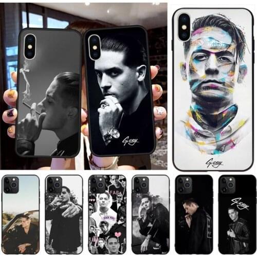 CUTEWANAN g eazy Gerald Earl Gillum Silicone Black Phone Case for iPhone 11 pro XS MAX 8 7 6 6S Plus X 5S SE 2020 XR case